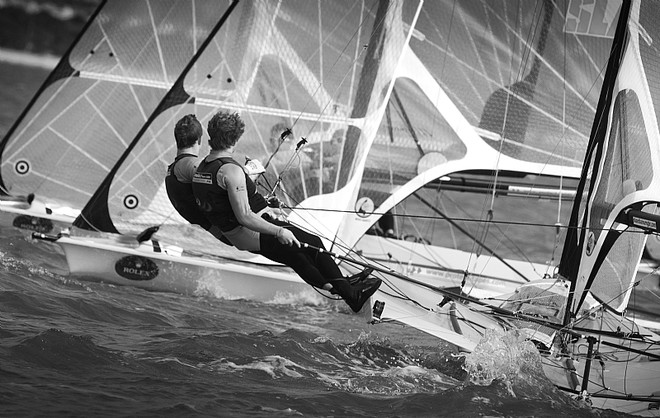 Great Britain’s Paul Brotherton and Mark Asquith - Rolex Miami OCR ©  Rolex/Daniel Forster http://www.regattanews.com